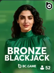 Bronze Blackjack BC Game Bermuda game cover