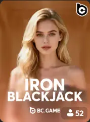 Iron Blackjack BC Game Bermuda game cover