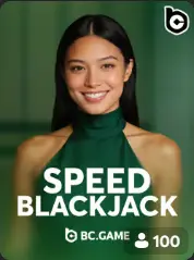 Speed Blackjack BC Game Bermuda game cover
