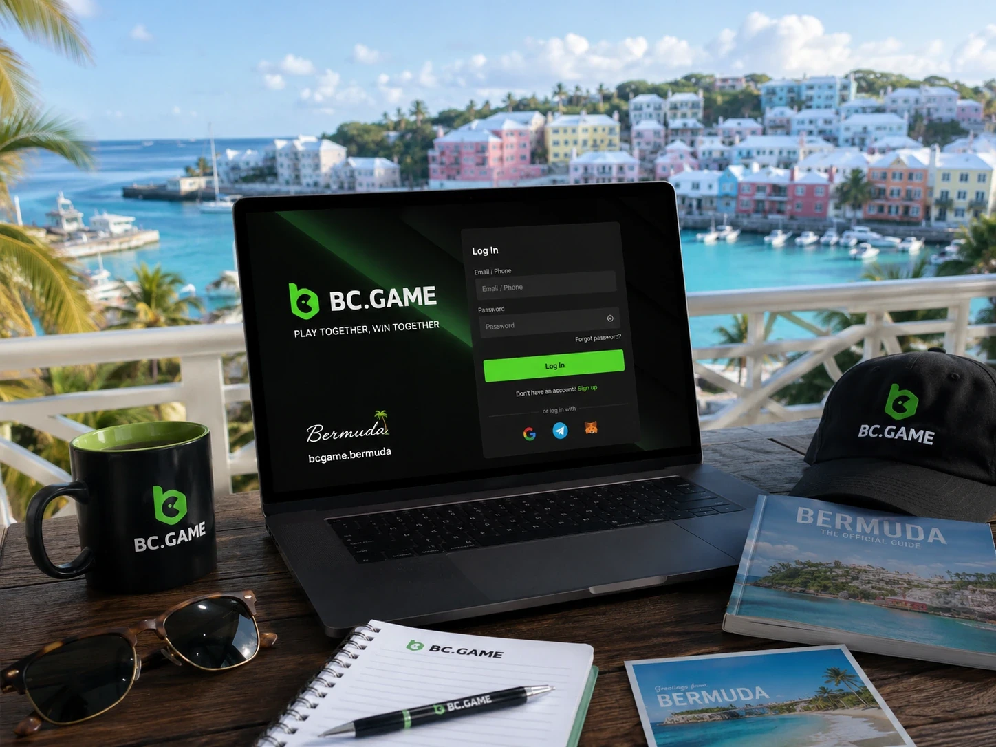 BC Game Bermuda login