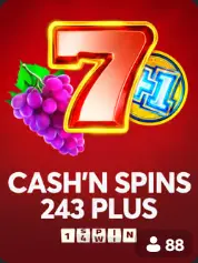 Cash N Spins 243 Plus BC Game Bermuda game cover