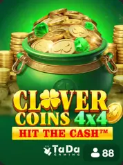 Clover Coins 4x4 Hit The Cash BC Game Bermuda game cover